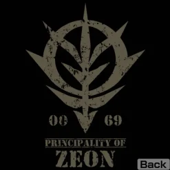 Gundam: The Zeon Army Zip Hoodie Vintage Ver BLACK S