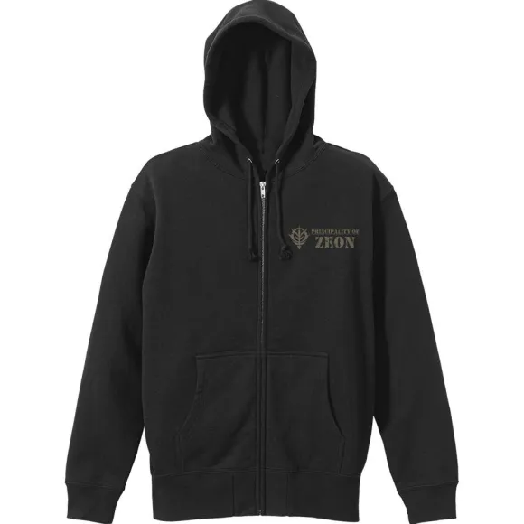 Gundam: The Zeon Army Zip Hoodie Vintage Ver BLACK S