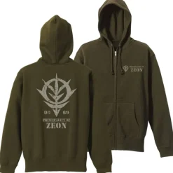 Gundam: The Zeon Army Zip Hoodie Vintage Ver MOSS S