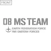 Gundam - 08th MS Team Heavy Weight T-shirt WHITE S