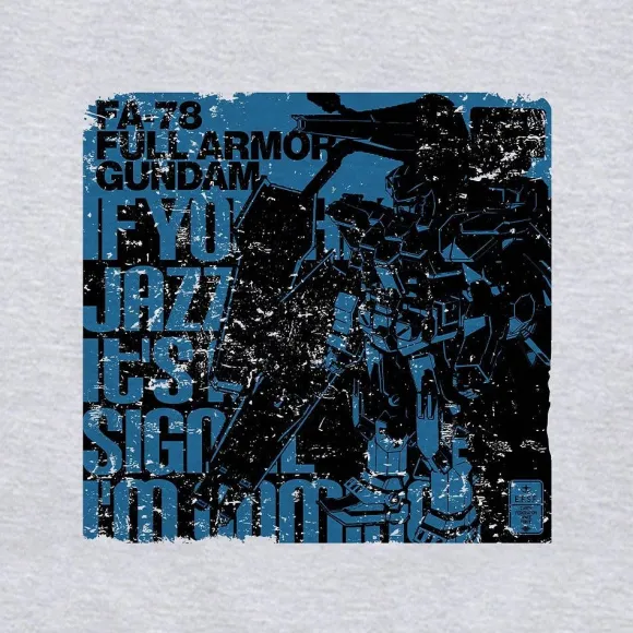 Gundam Thunderbolt: Full Armor Gundam T-shirt ASH M