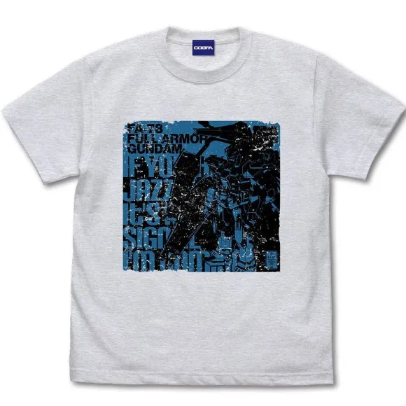 Gundam Thunderbolt: Full Armor Gundam T-shirt ASH M
