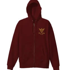 Gundam UC: Neo Zeon Zip Hoodie BURGUNDY M