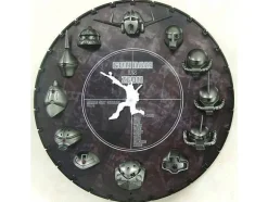 Gundam Wall Clock Metallic Color