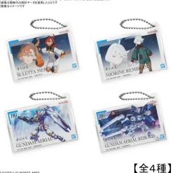 Gunpla Package Art Acrylic Ball Chain Figure-rise Standard Miorine Rembran