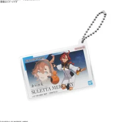 Gunpla Package Art Acrylic Ball Chain Figure-rise Standard Suletta Mercury