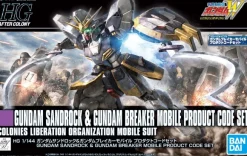1/144 HGAC Gundam Sandrock & Gundam Breaker Mobile Product Code Set
