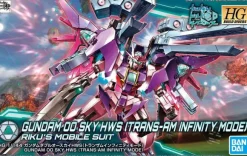 1/144 HGBD Gundam 00 Sky HWS (Trans-Am Infinity Mode)