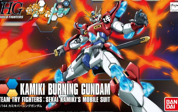 1/144 HGBF Kamiki Burning Gundam