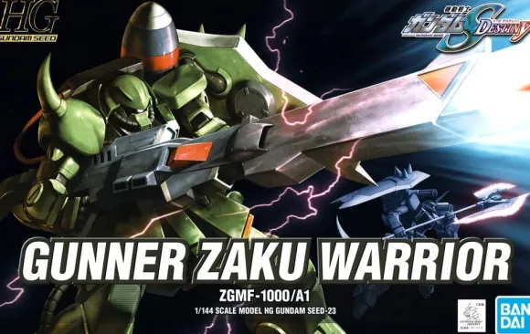 1/144 HG Gunner Zaku Warrior