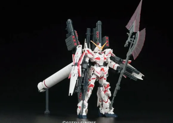 1/144 HGUC Full Armor Unicorn Gundam (Destroy Mode / Red color Ver.)