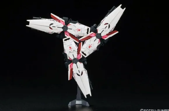 1/144 HGUC Full Armor Unicorn Gundam (Destroy Mode / Red color Ver.)