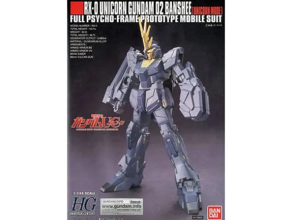 1/144 HGUC RX-0 Unicorn Gundam 02 Banshee (Unicorn Mode)