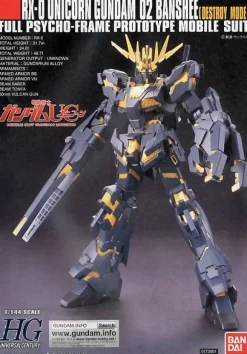 1/144 HGUC RX-0 Unicorn Gundam 02 Banshee (Destroy Mode)