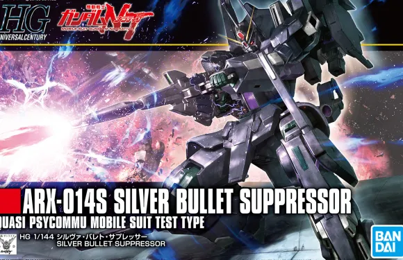 1/144 HGUC Silver Bullet Suppressor