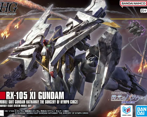 1/144 HGUC Xi Gundam (Mobile Suit Gundam Hathaway: The Sorcery of Nymph Circe)
