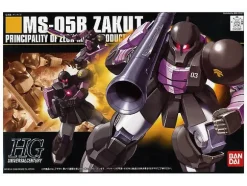1/144 HGUC Zaku I Black Trinity