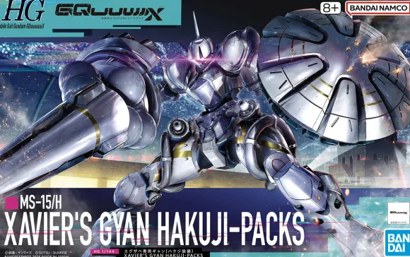 1/144 HG Xavier's Gyan Hakuji-Packs