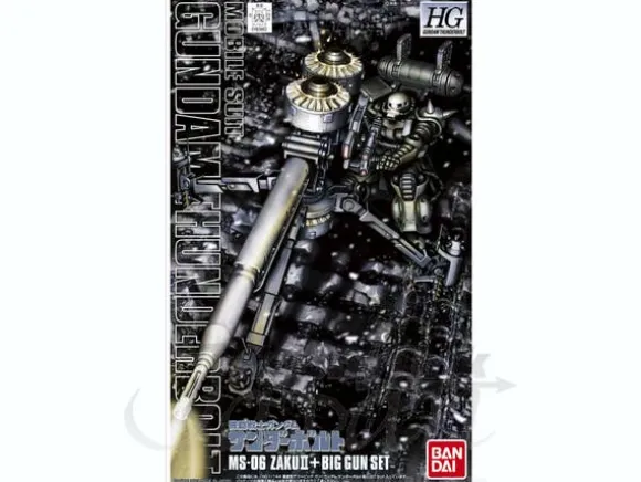 1/144 HG Zaku II & Big Gun (Thunderbolt Ver.) -- Manga Ver.