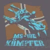 Kampfer T-Shirt Medium Grey L