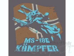 Kampfer T-Shirt Medium Grey M