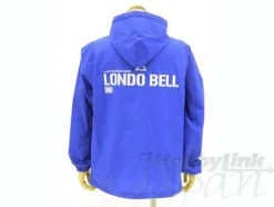 Londo Bell Hooded Wind Breaker Blue x White M