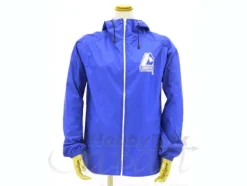 Londo Bell Hooded Wind Breaker Blue x White XL