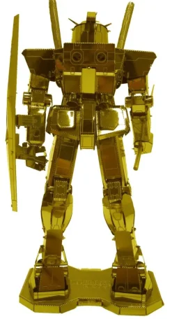 Metallic Nano Puzzle Premium Gold: Gundam