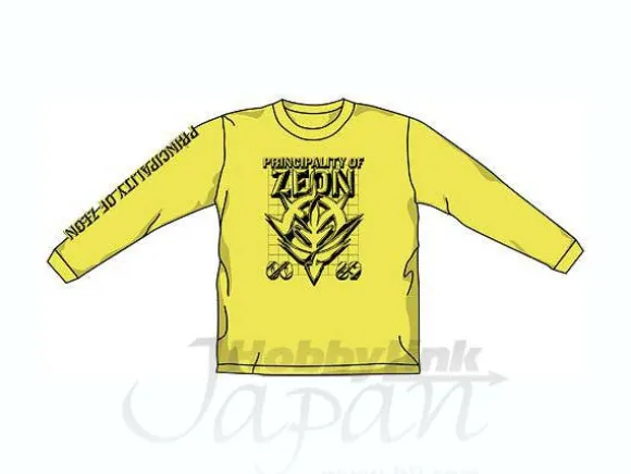 Metallic Zeon Long Sleeve T-Shirt Banana XL
