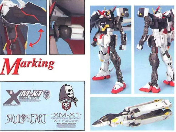 1/100 MG Crossbone Gundam X-1 Full Cloth