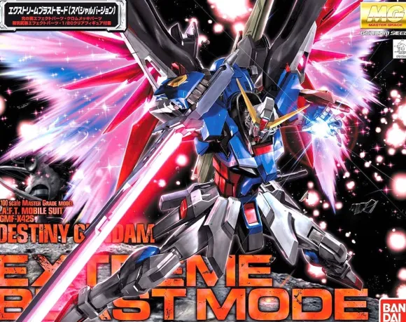 1/100 MG Destiny Gundam Extreme Burst Mode