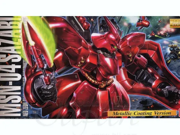 1/100 MG MSN-04 Sazabi Metallic Coating Version