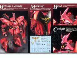 1/100 MG MSN-04 Sazabi Metallic Coating Version