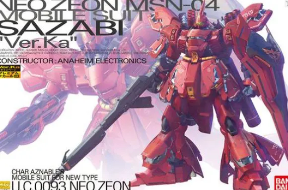 1/100 MG MSN-04 Sazabi Ver.Ka w/Premium Decal