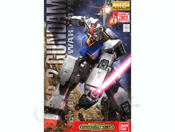 1/100 MG RX-78-2 Gundam Ver. One Year War 0079 Animation Color with Special Clear Armor Parts