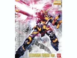 1/100 MG RX-0 Unicorn Gundam 02 Banshee Titanium Finish