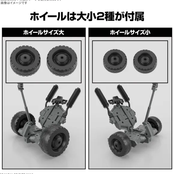 1/144 30MM Extended Armament Vehicle (Wheel Mobile Ver.)