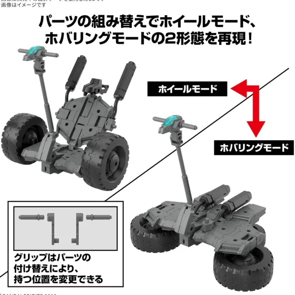 1/144 30MM Extended Armament Vehicle (Wheel Mobile Ver.)
