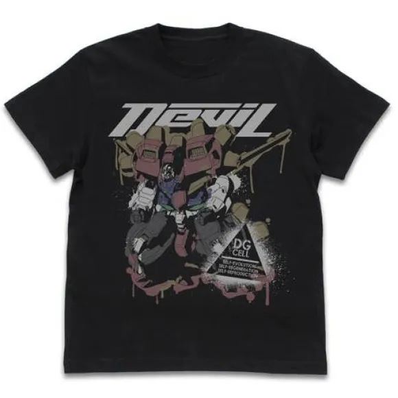 Mobile Fighter G Gundam: Devil Gundam T-shirt: Black - S