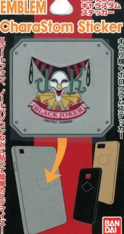 Mobile Fighter G Gundam: Emblem Charastam Sticker Black Joker