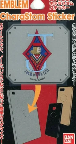 Mobile Fighter G Gundam: Emblem Charastam Sticker Jack in Diamond