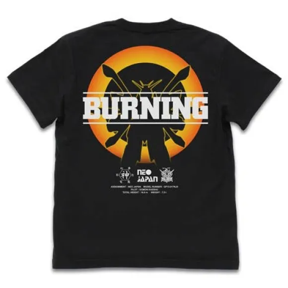 Mobile Fighter G Gundam: God Gundam T-Shirt Black L