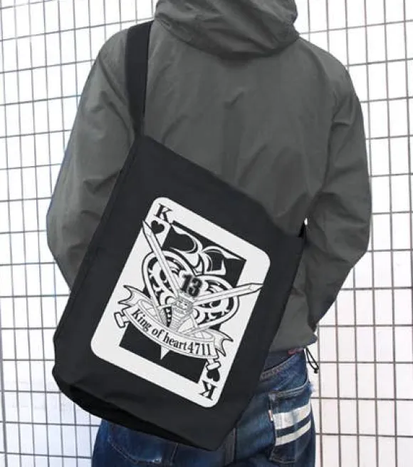 Mobile Fighter G Gundam: King Of Hearts Shoulder Tote / Black