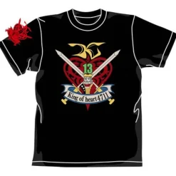 Mobile Fighter G Gundam: King Of Hearts T-Shirt / Black-Xl