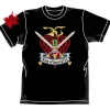 Mobile Fighter G Gundam: King Of Hearts T-Shirt / Black-M