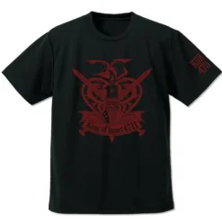 Mobile Fighter G Gundam: King of Hearts Dry T-shirt: Black - S