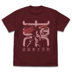 Mobile Fighter G Gundam: Master Gundam & Fengyun Revival T-Shirt Burgundy S