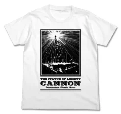 Mobile Fighter G Gundam: Neo America The Statue of Liberty Cannon T-shirt / White - S
