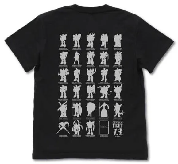 Mobile Fighter G Gundam: 13Th Gundam Fight Commemorative T-Shirt / Black-Xl