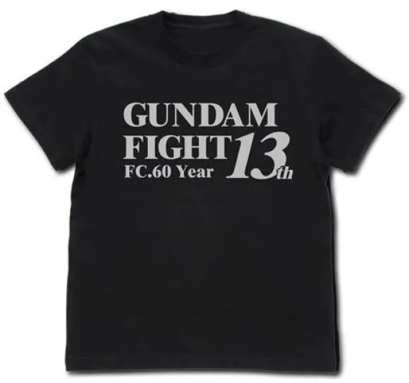 Mobile Fighter G Gundam: 13th Gundam Fight Commemorative T-shirt: Black - M